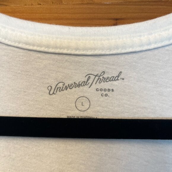 Universal Thread White T Shirt - L - Picture 3 of 7